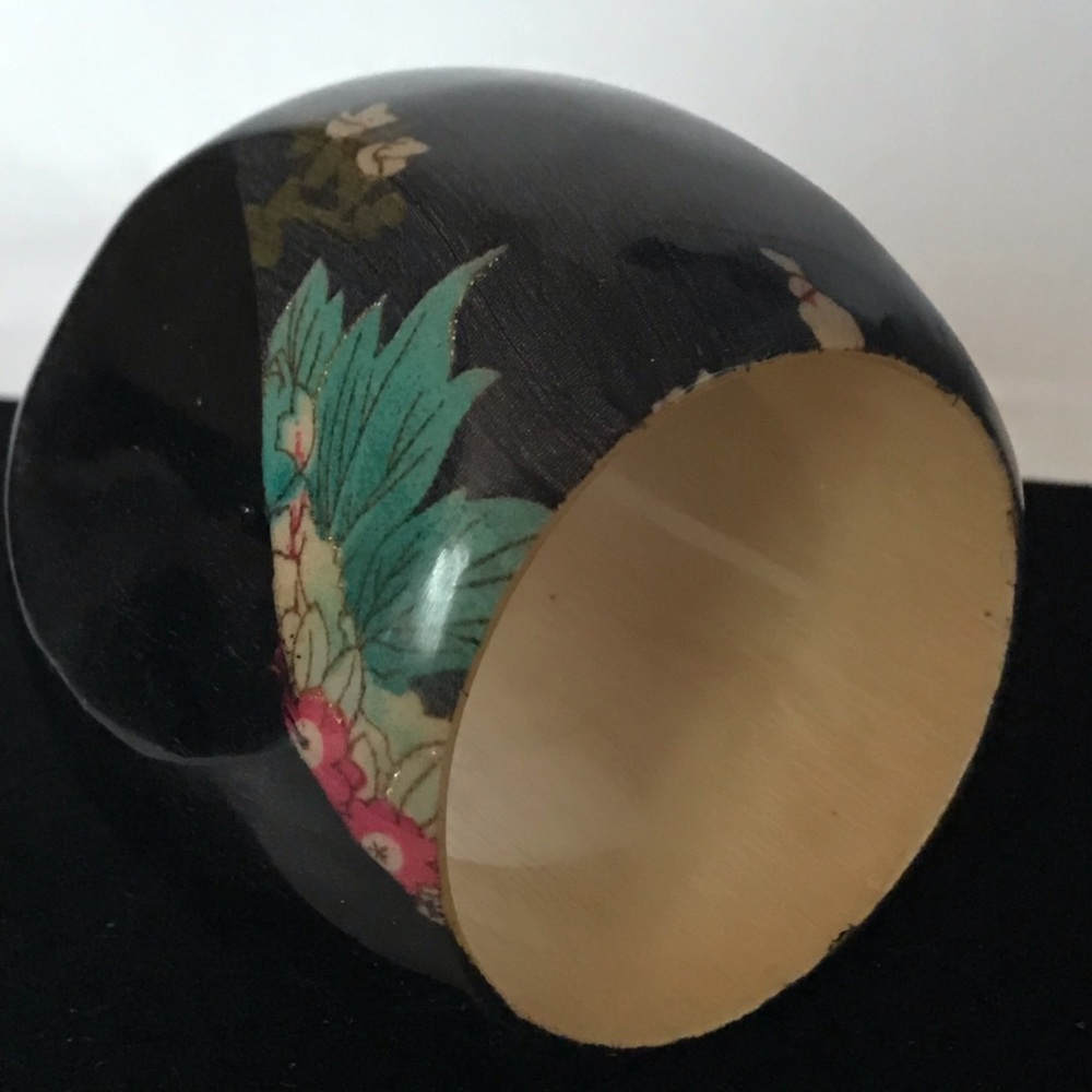 Extra wide Art Deco Bangle